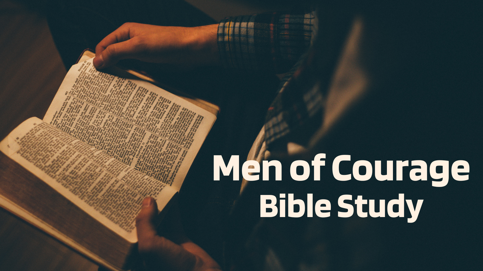 Men of Courage Bible Study