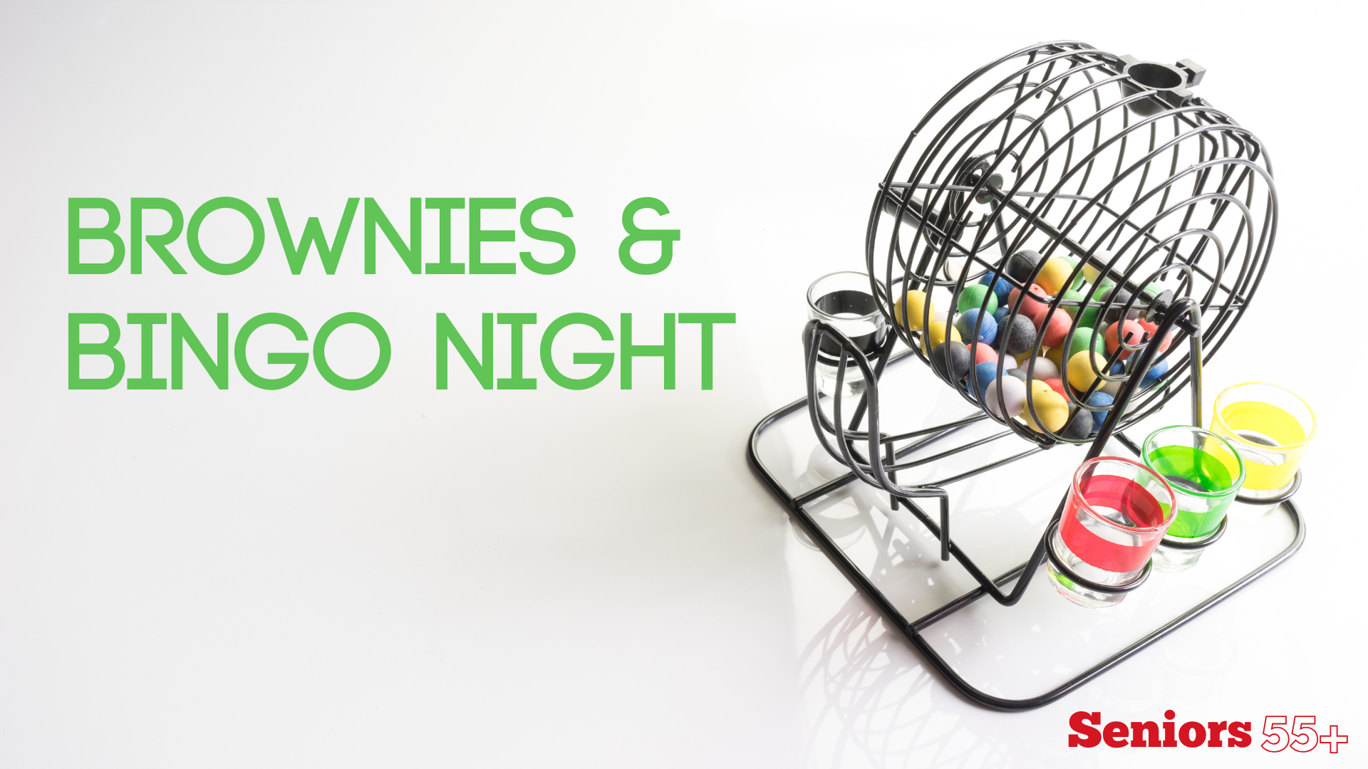 Seniors 55+ Brown Bag, Brownies and Bingo